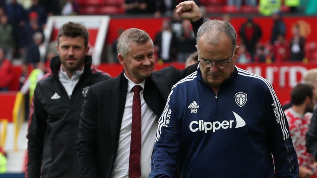 Bielsa Leeds Manchester United