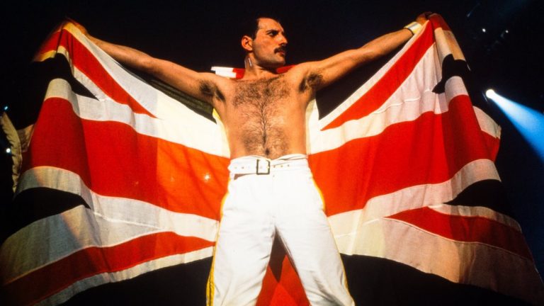 Freddie Mercury 1986 Queen Knebworth