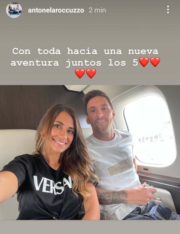 Messi Esposa Paris