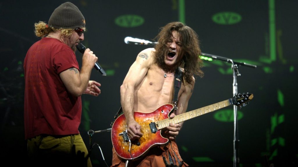 Sammy Hagar Eddie Van Halen