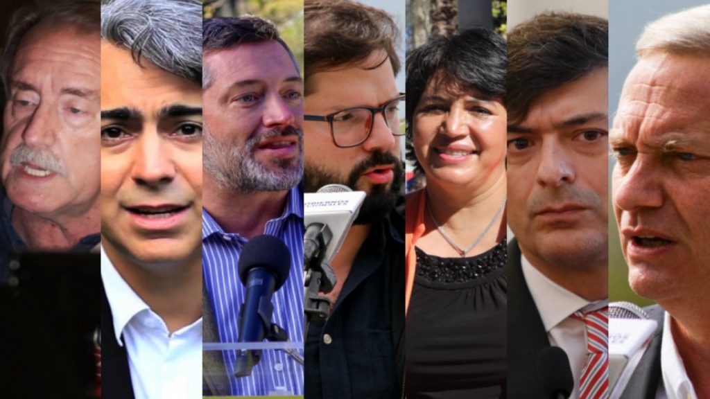 Candidatos Presidenciales Primera Vuelta 2021