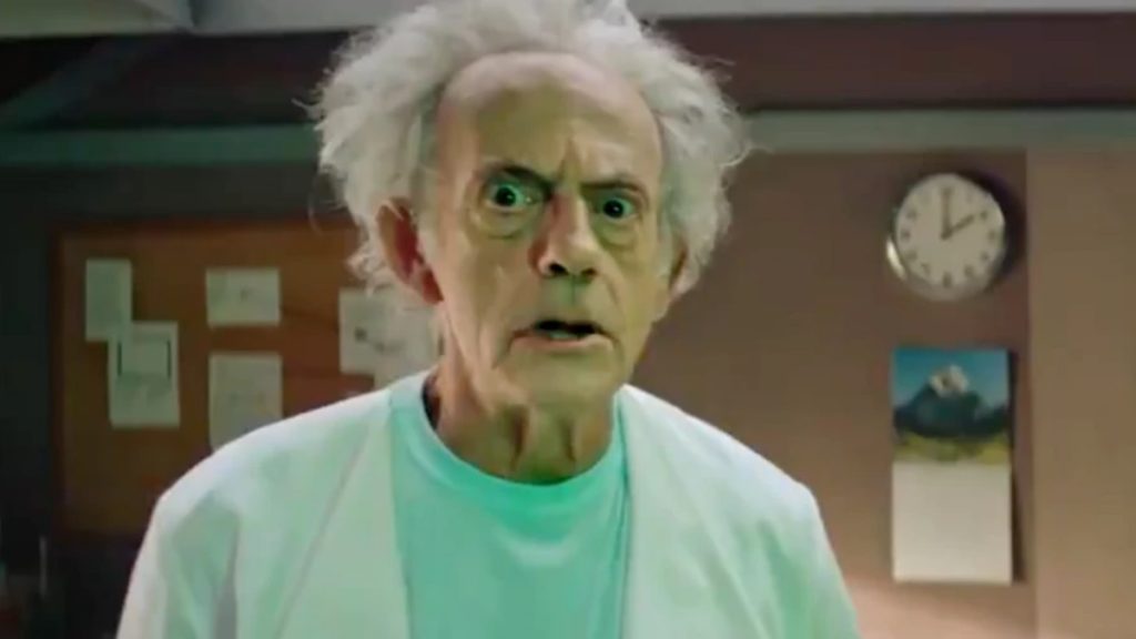 Christopher Lloyd Rick and Morty
