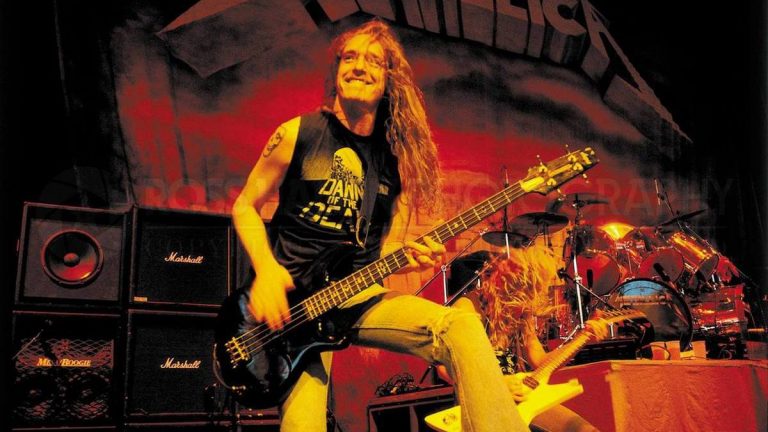 Cliff Burton 1986 Metallica