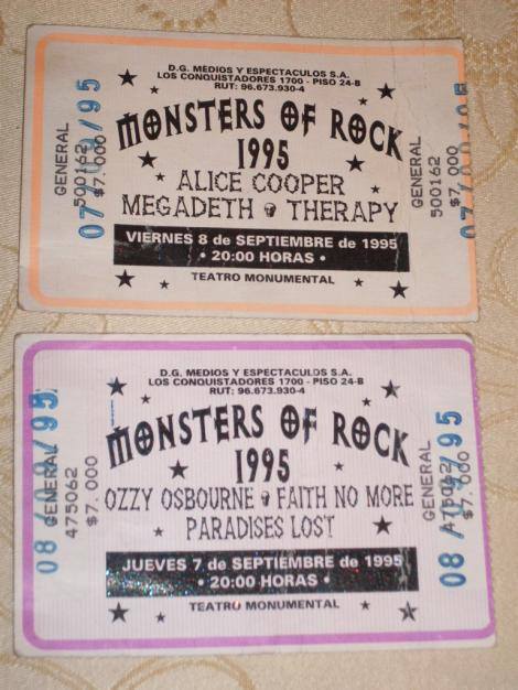 Monsters Of Rock 95