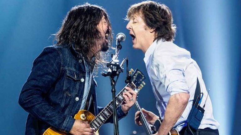 Dave Grohl Paul McCartney Salón de la Fama