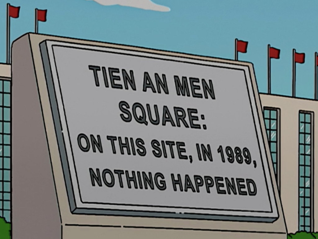 Hacía referencia a Tiananmen: Censuran episodio de Los Simpsons en Hong Kong