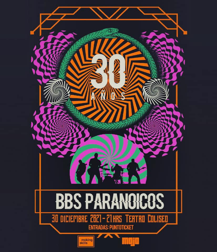 bbs paranoicos 30 años