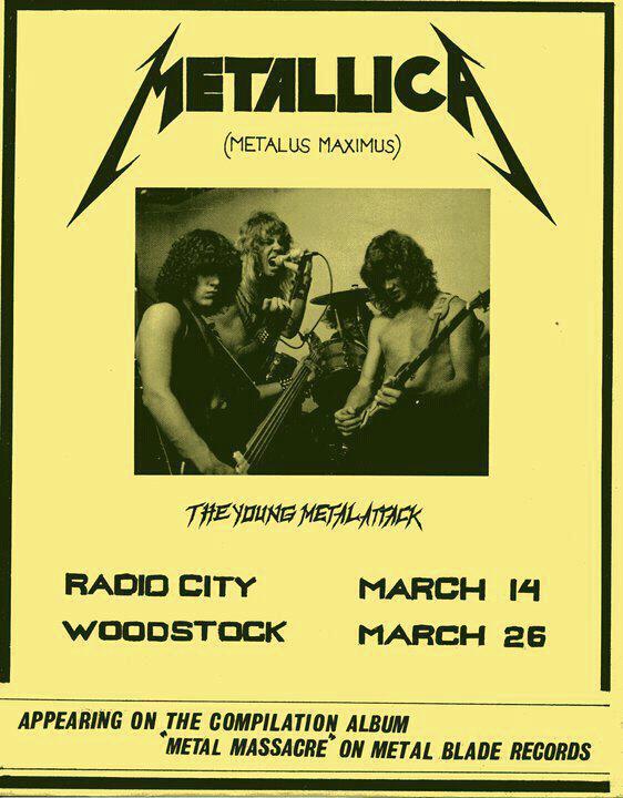 Metallica 1982 Primer Show