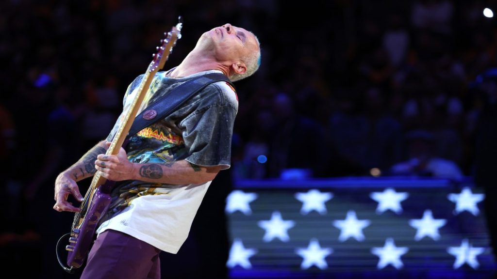 Flea grammy red hot chili peppers