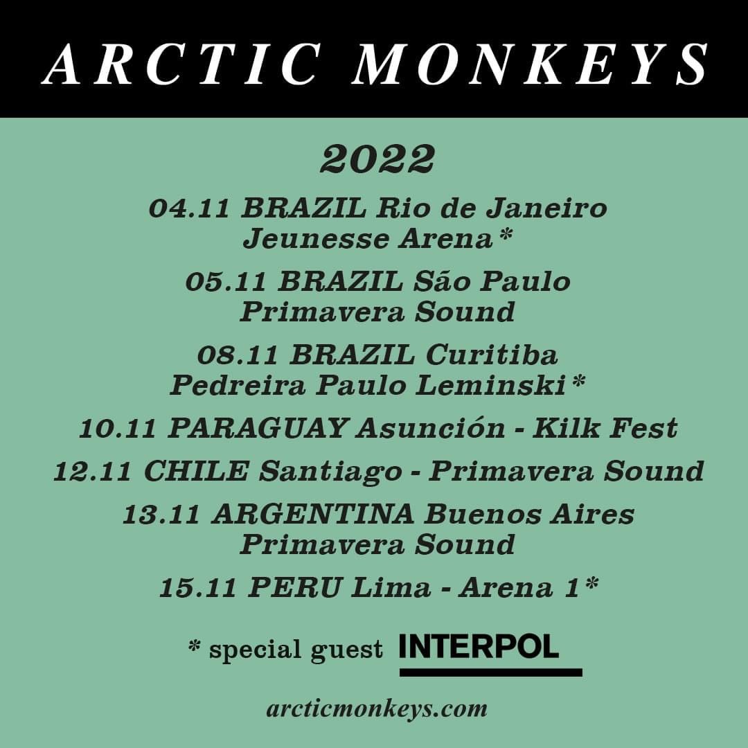 Arctic Monkeys Primavera Sound