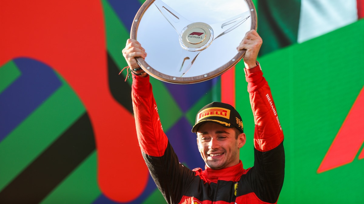 Fórmula 1 Charles Leclerc triunfa en el Gran Premio de Australia