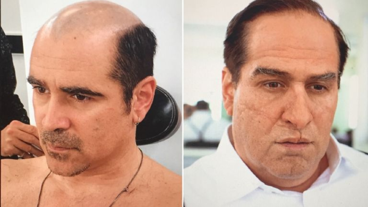 Colin Farrell muestra su increíble transformación para "The Batman