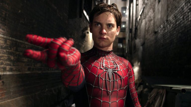 Tobey Maguire Spider Man Web