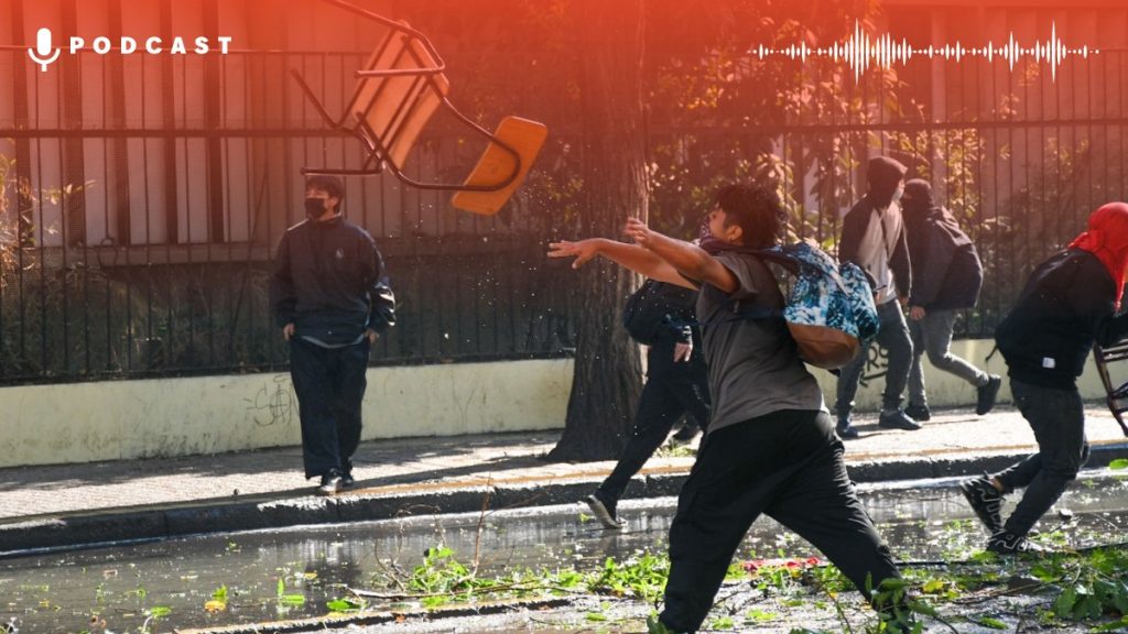 Estudiantes Violencia Centre UC