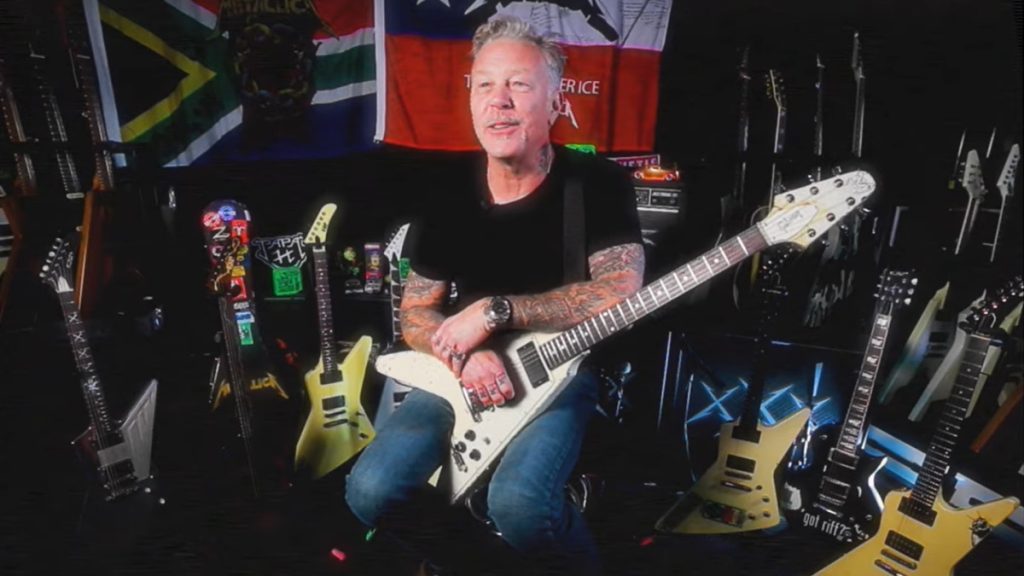 James Hetfield 2022 Ernie Ball Web