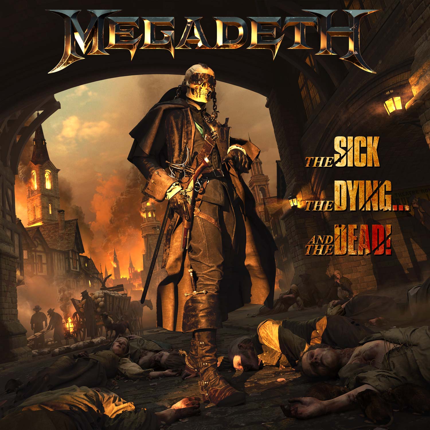 Megadeth The Sick The Dying And The Dead Portada