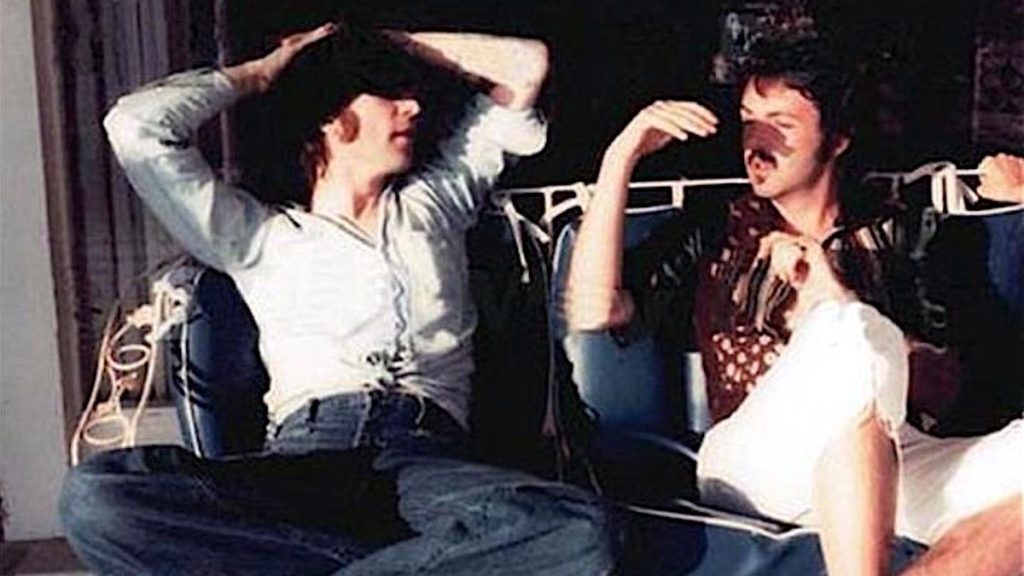 Paul Mccartney John Lennon 1974 Web