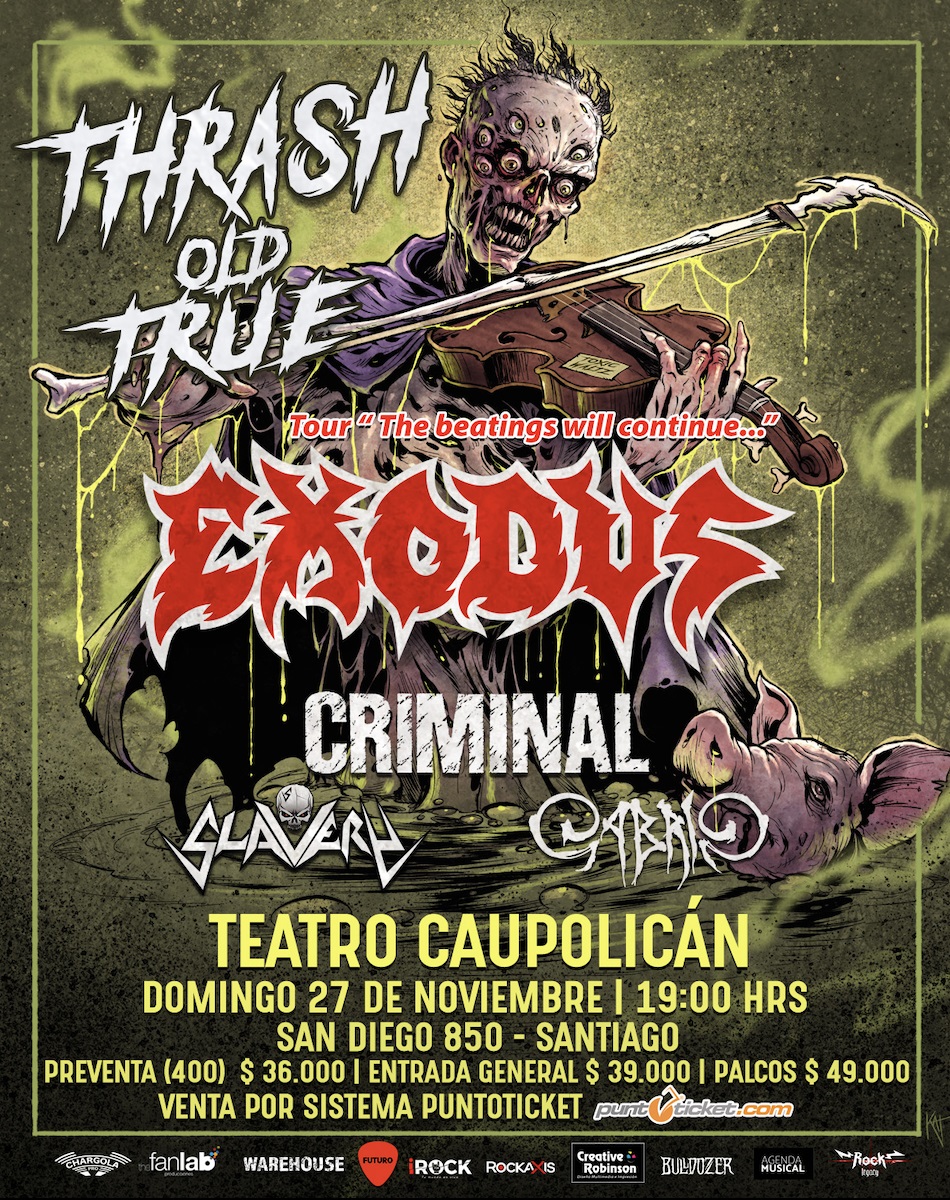 Exodus Chile 2022 Afiche