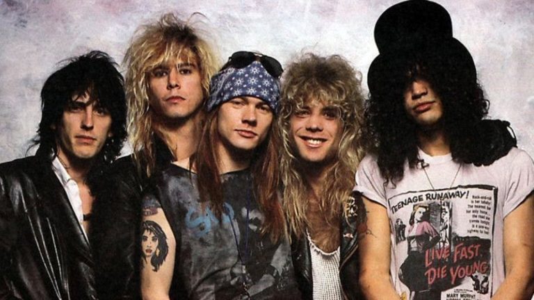 Guns N Roses 1987 Vertical Web