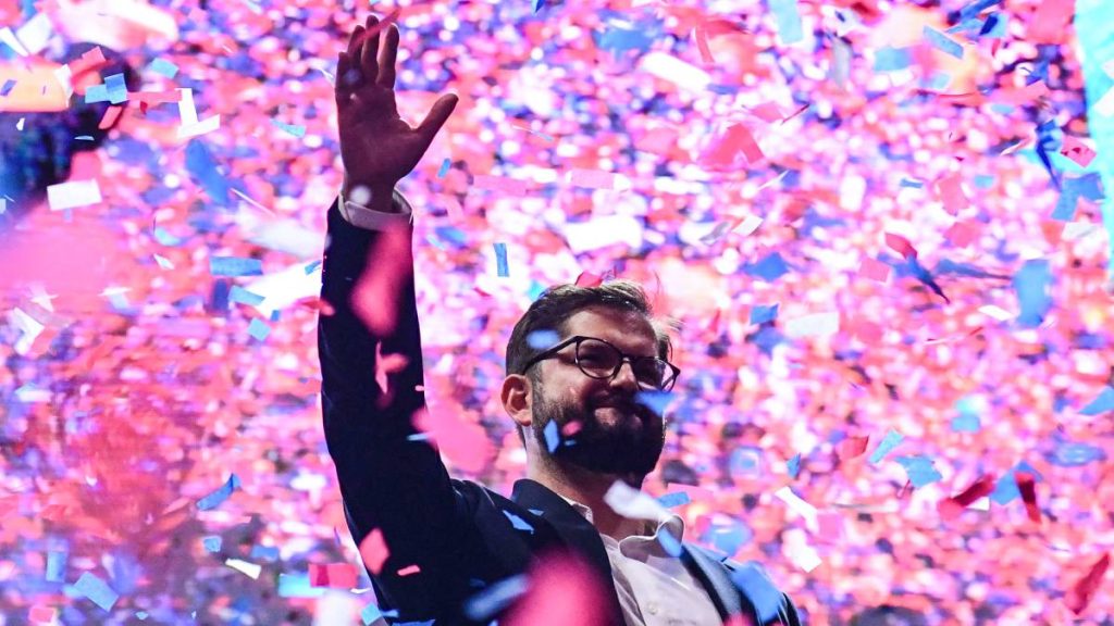 Gabriel Boric en la Time