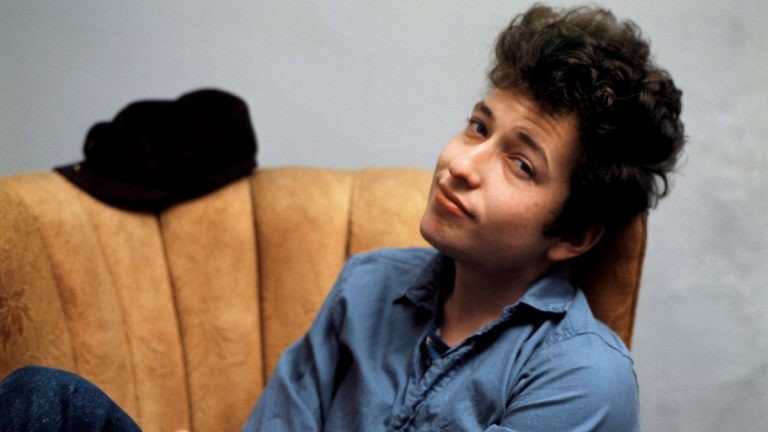 Bob Dylan 1962 Color Sillon Web