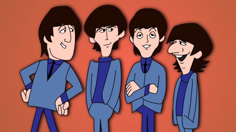 Beatles Cartoon Web