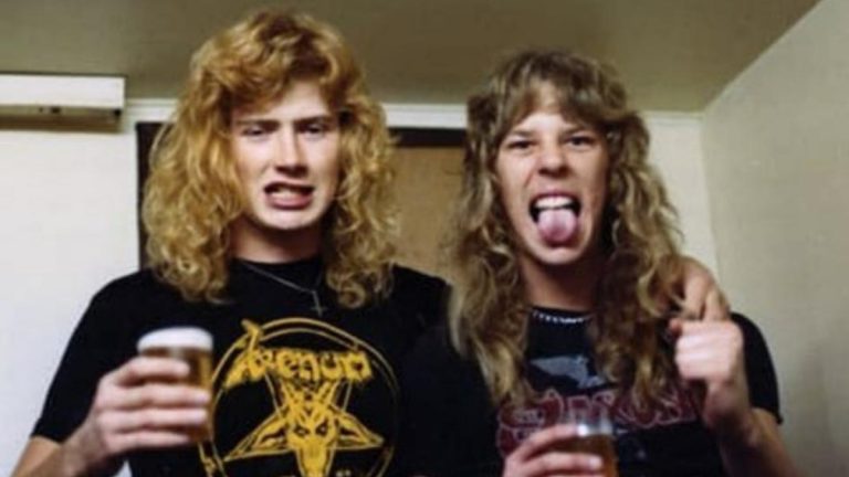Dave Mustaine James Hetfield Web