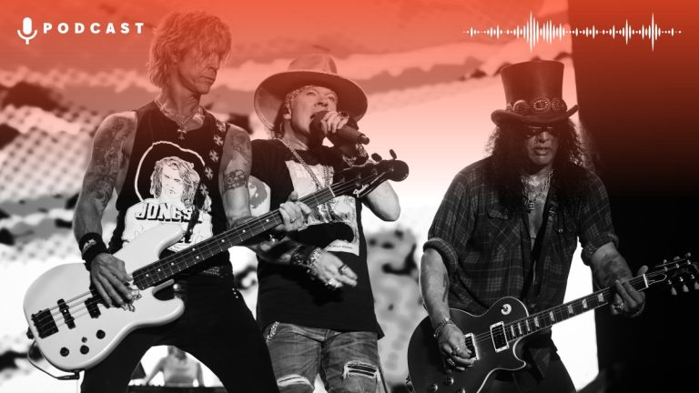 Guns N' Roses Bn Promo Card Web