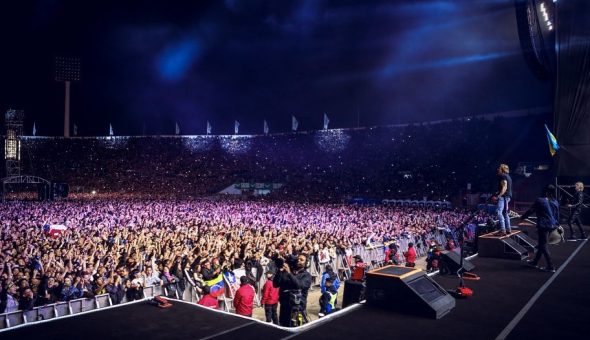 Guns N’ Roses deleitó a un Estadio Nacional a tope en Chile