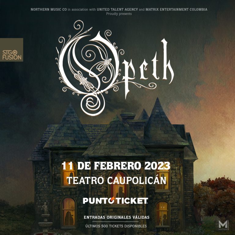 Opeth confirma su regreso a Chile en concierto — Futuro Chile
