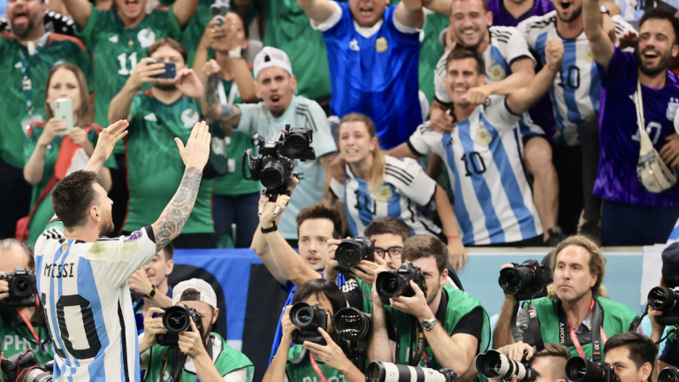 Hinchas Argentina México