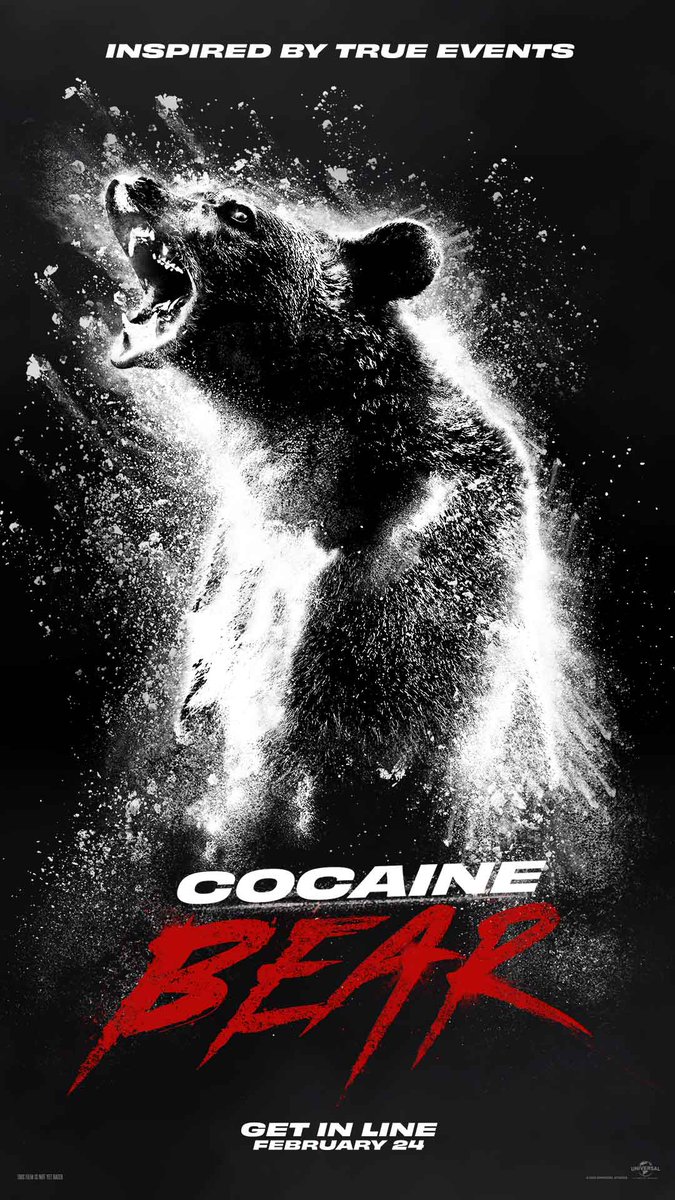 Cocaine Bear poster