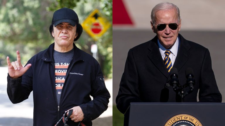 Gene Simmons Joe Biden
