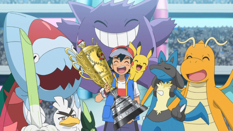 Pokémon Ash campeón