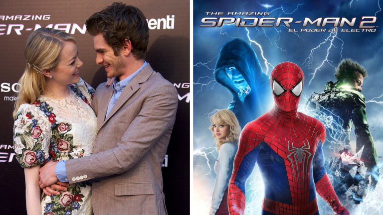 Emma Stone Andrew Garfield Spider-Man 2