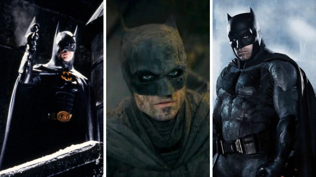 Batman Pattinson Keaton Affleck