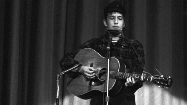 Bob Dylan 1961 Carnegie Hall Getty Web