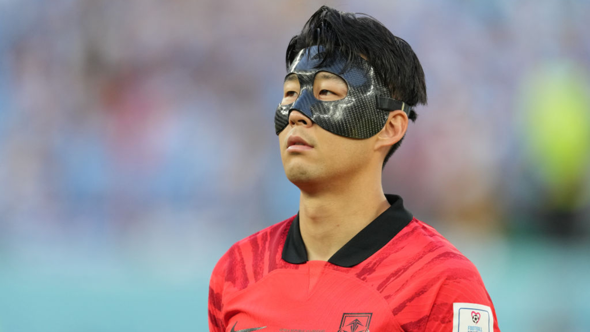 Qatar 2022 ¿Por qué el jugador surcoreano usó un antifaz en su cara