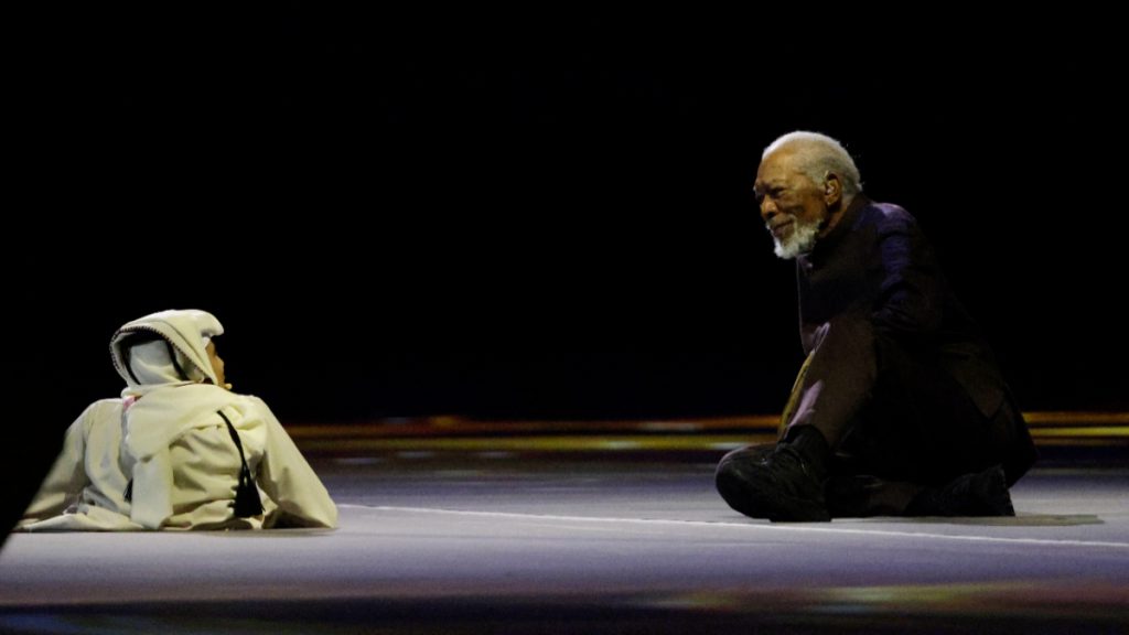 Morgan Freeman 2022 Qatar Getty Web