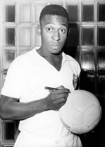 Pelé   Fussballspieler, Brasilien/ Undatiert