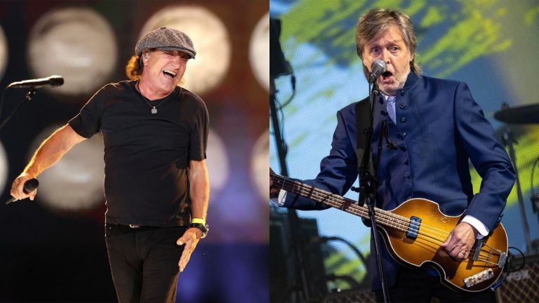 Brian Johnson Paul Mccartney Web