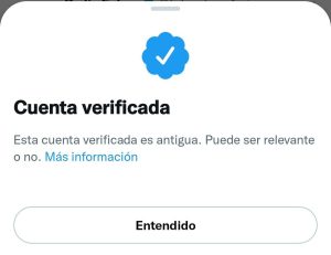 Twitter Cuenta Antigua