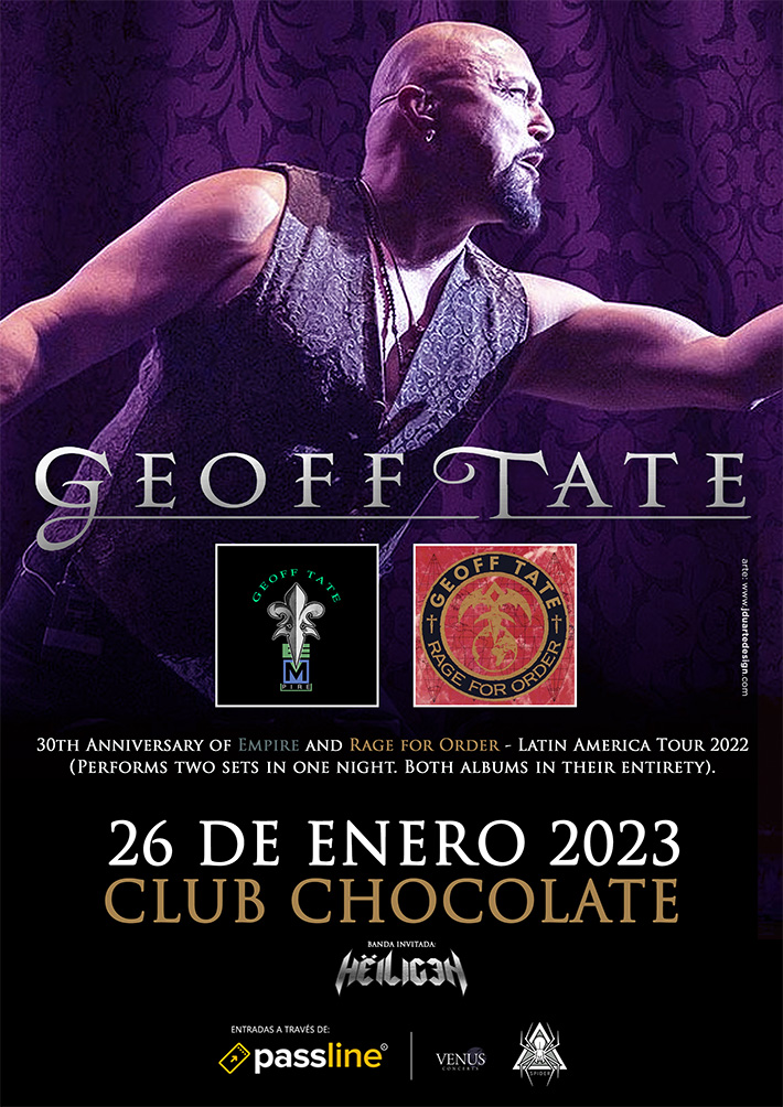 Geoff Tate Chile 2023