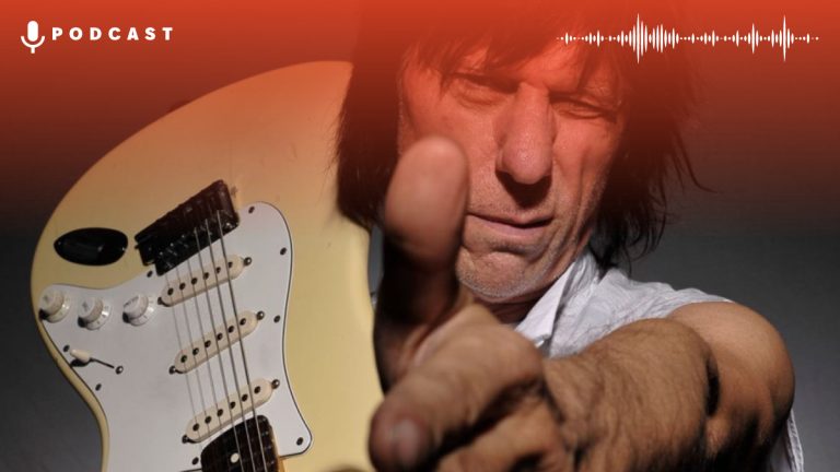 Jeff Beck Rolling Stone Articulo Card Web