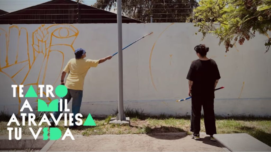Mural Teatro A Mil