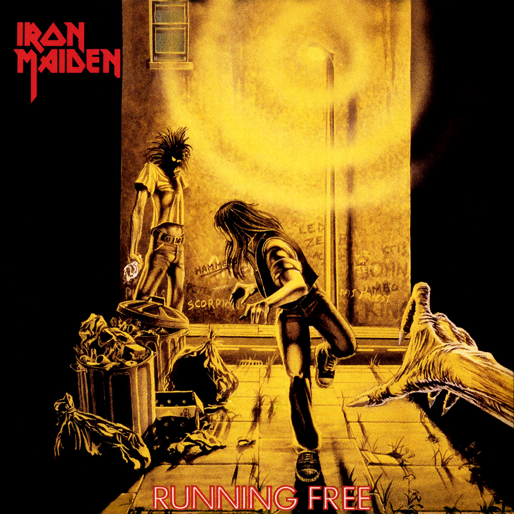Iron Maiden Running Free Single