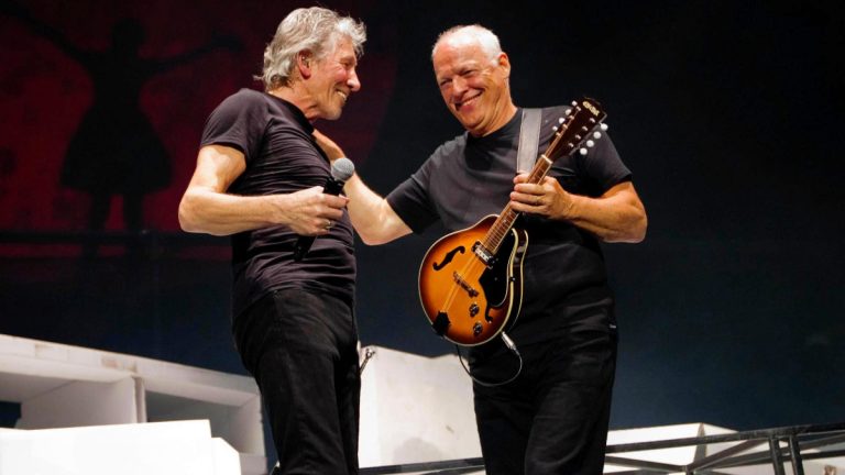 Roger Waters David Gilmour 2011 Web