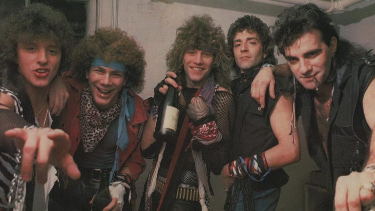 Bon Jovi 1986 Backstage Web