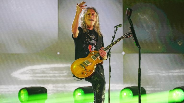 Kirk Hammett Gibson Les Paul Web