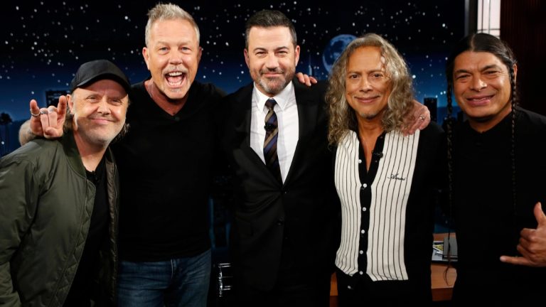 Metallica Jimmy Kimmel 2023 Web